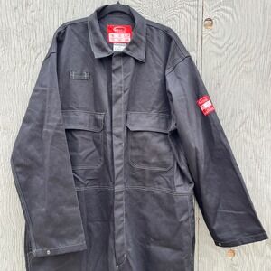 Portwest Bizweld Coveralls Men XL Blk Flame Resistant Welding Workwear Jumpsuit